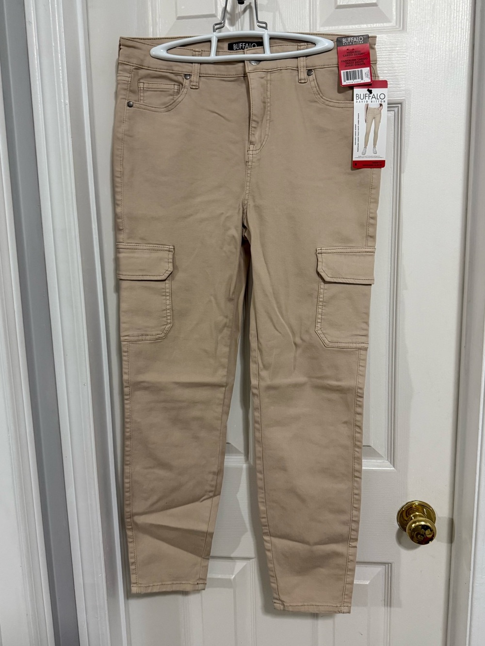 Buffalo David Bitton Beige Cargo Pants